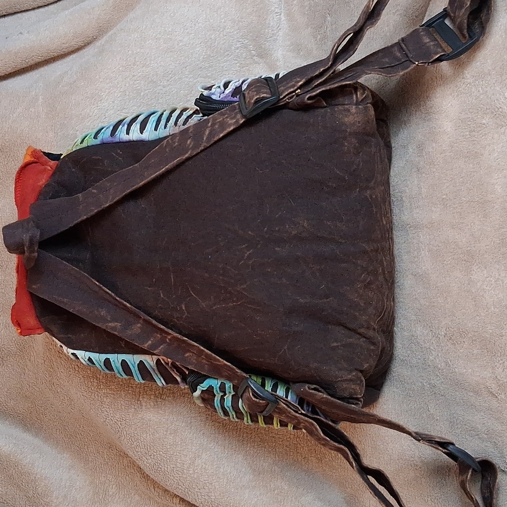 Colorful Embroidered Backpack - Picture 3 of 14